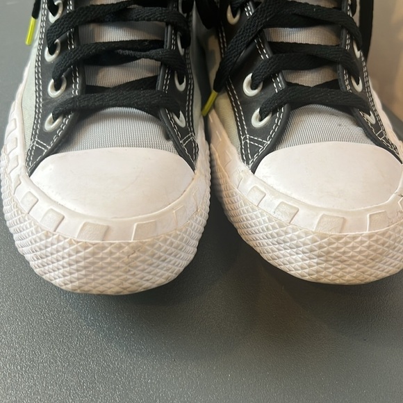 Converse Not Chuck UNT1TL3D High-Top Sneakers black gray and neon yellow size 9 - Picture 5 of 10